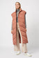 Coat - FOXHILL - rosewood