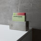 block holder - soap holder - concrete