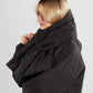 Puffer Scarf PAJALA - black