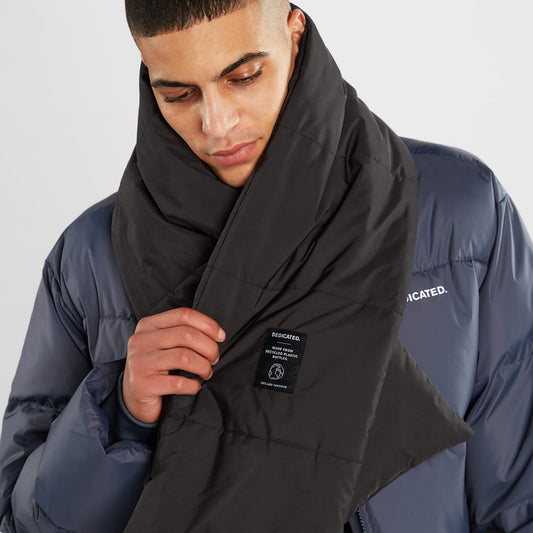 Puffer Scarf PAJALA - black