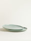 Large plate - mint green 