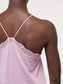 Top OCS mit grafischer Spitze-mauve