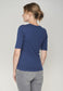 Rib Shirt LANE - twilight blue