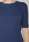 Rib Shirt LANE - twilight blue