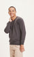 Rundhals-Pullover FIELD - black jet