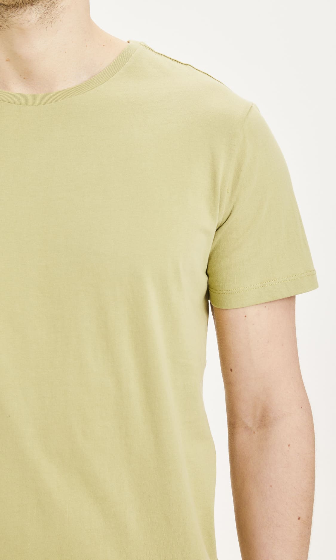 Basic-T-Shirt - sage