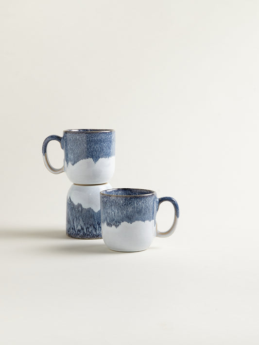 Tasse - graublau dipped