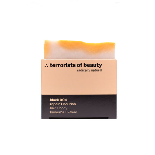 block 004 - repair + nourish - turmeric + cocoa