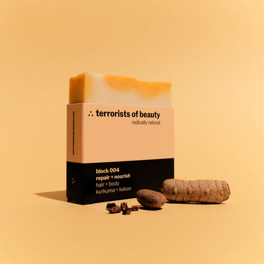 block 004 - repair + nourish - turmeric + cocoa