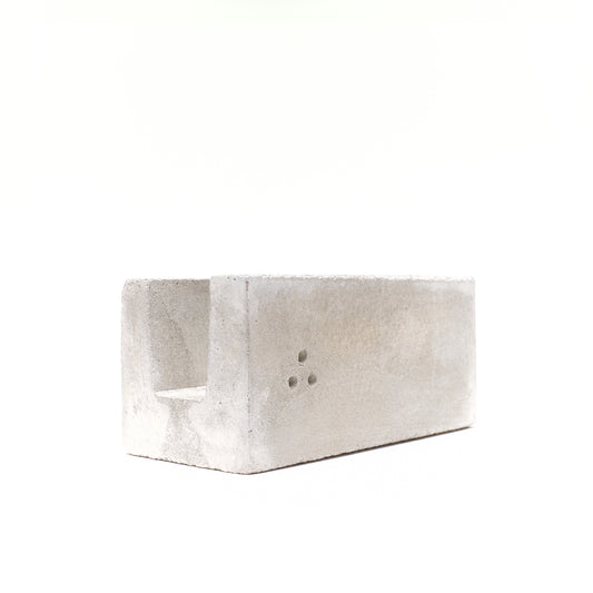 block holder - soap holder - concrete