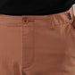 Chino trousers SUNDSVALL - wood brown